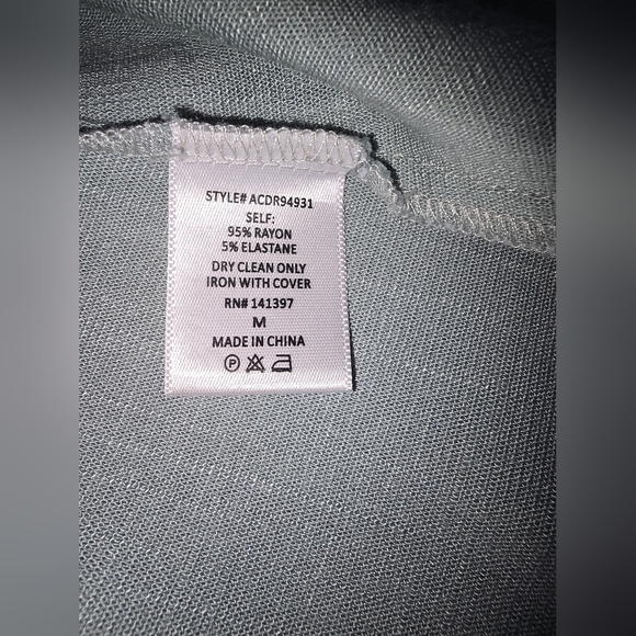 Astr The Label Elegant Sage Green Sleeveless Dress Size M - Picture 6 of 6